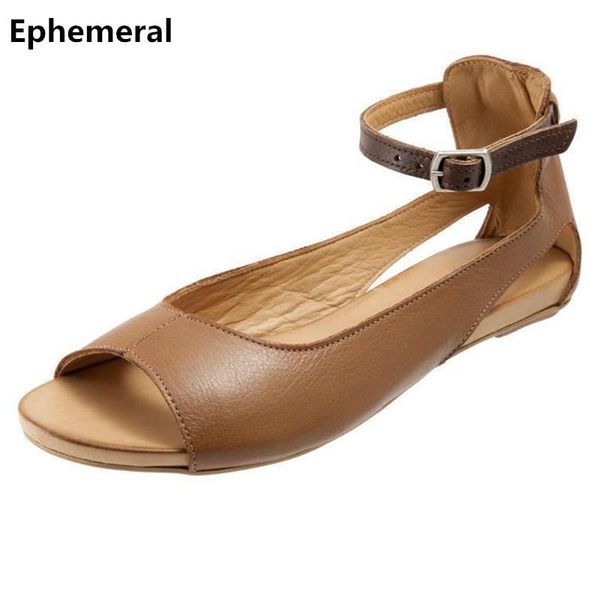 lady's bling buckle-strap cover heel plus size (4-17) flats cut-outs open toe beach sandals summer shoes school girl flip flops, Black
lady's bling buckle-strap cover heel plus size (4-17) flats cut-outs open toe beach sandals summer shoes school girl flip flops, Black