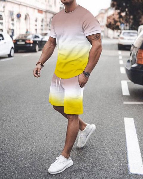 men's tracksuits 2021 casual sportswear summer two-piece 3dt shirt brand track suit sports, Gray
men's tracksuits 2021 casual sportswear summer two-piece 3dt shirt brand track suit sports, Gray