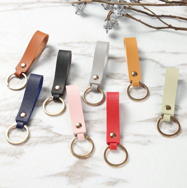 fashion business pu key ring gift leather keychain rope rings fit diy circle pendant holder car keyrings jewelry accessories, Silver
fashion business pu key ring gift leather keychain rope rings fit diy circle pendant holder car keyrings jewelry accessories, Silver
