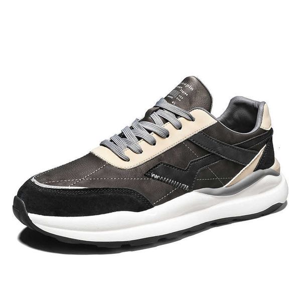 men's shoes spring sports daddy men's korean version of fashion forrest gump board breathable and versatile leather casual, Black
men's shoes spring sports daddy men's korean version of fashion forrest gump board breathable and versatile leather casual, Black