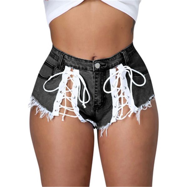womens micro tassels denim shorts fashion trend middle waist bandage casual short jeans designer female summer hiphop skateboard jean pants, White;black
womens micro tassels denim shorts fashion trend middle waist bandage casual short jeans designer female summer hiphop skateboard jean pants, White;black