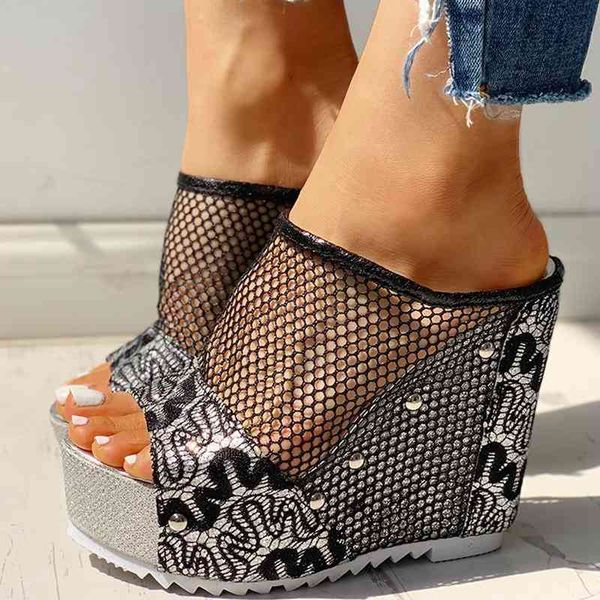 sandals 2021 ins summer fashion high heels casual mesh women cool platform shoes woman ywmn, Black
sandals 2021 ins summer fashion high heels casual mesh women cool platform shoes woman ywmn, Black