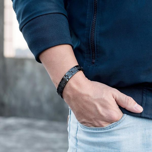 link, chain titanium magnetic bracelet mens black 21.5cm anti-allergy link benefits wristband therapy homme
link, chain titanium magnetic bracelet mens black 21.5cm anti-allergy link benefits wristband therapy homme