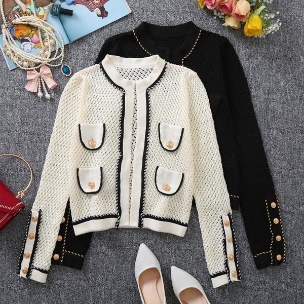 women's jackets arrival runway women spring fashion hollow out weave cardigan sweater vintage knitted outerwear coat jacket top, Black;brown
women's jackets arrival runway women spring fashion hollow out weave cardigan sweater vintage knitted outerwear coat jacket top, Black;brown