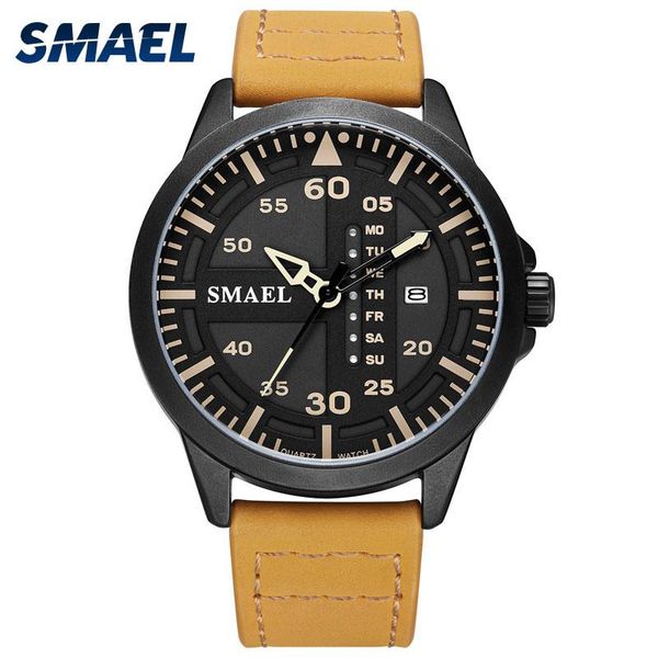 wristwatches quartz watches bracelet leather men street trend casual analog digital watch relogio military sport, Slivery;brown
wristwatches quartz watches bracelet leather men street trend casual analog digital watch relogio military sport, Slivery;brown