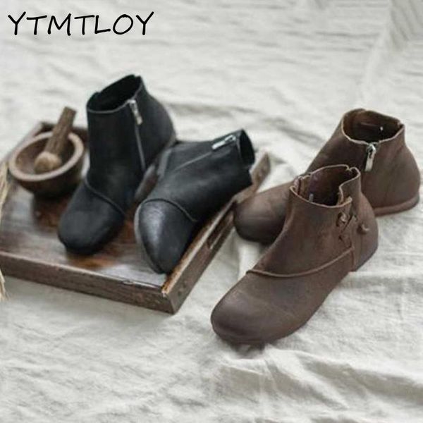 fashion shoes casual leather cowhide loafers 2021 classic brown black ladies driving zipper botas mujer boots
fashion shoes casual leather cowhide loafers 2021 classic brown black ladies driving zipper botas mujer boots