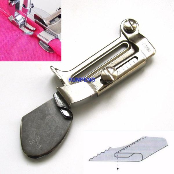 sewing notions & tools double fold clean finish straight hemming folder attachment fit for machine # kp-203, Black
sewing notions & tools double fold clean finish straight hemming folder attachment fit for machine # kp-203, Black