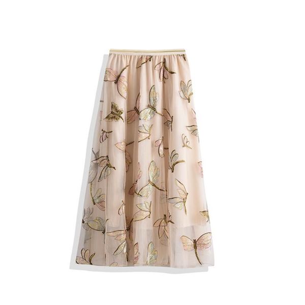 summer sequin embroidery dragonfly skirt female casual long mesh a word 210527, Black
summer sequin embroidery dragonfly skirt female casual long mesh a word 210527, Black