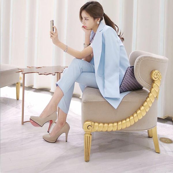 elegant women pant suits one-button blazer jacket & ankle-length pants workwear female 2 pieces set autumn women's two piece, White
elegant women pant suits one-button blazer jacket & ankle-length pants workwear female 2 pieces set autumn women's two piece, White