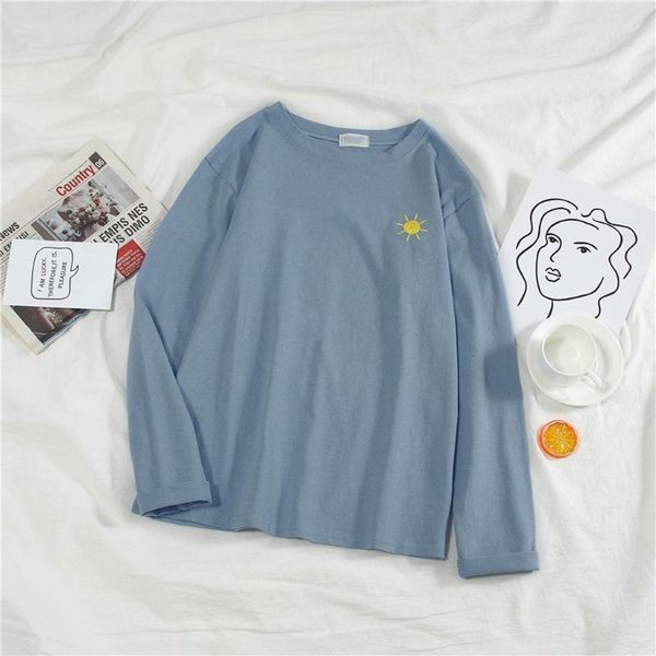 weather pattern embroidery stylish shirt women round collar casual fashion female blouse full sleeve loose 2021 fall women's blouses &, White
weather pattern embroidery stylish shirt women round collar casual fashion female blouse full sleeve loose 2021 fall women's blouses &, White