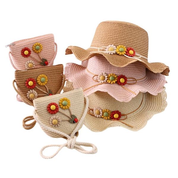 spring summer toddlers cute straw hat 2021 flower solid color decoration sun protection cap + messenger bag caps & hats, Yellow
spring summer toddlers cute straw hat 2021 flower solid color decoration sun protection cap + messenger bag caps & hats, Yellow