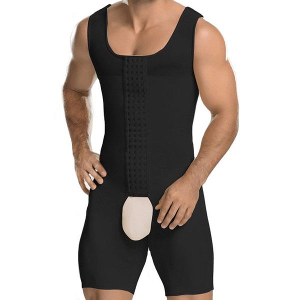 men's body shapers men waist trainer full shaper bodysuit male thigh bulifter pants sleeveless bodybuilding underwear shapewear, Black;brown
men's body shapers men waist trainer full shaper bodysuit male thigh bulifter pants sleeveless bodybuilding underwear shapewear, Black;brown