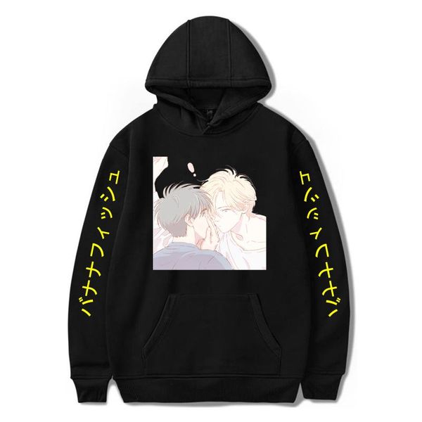 men's hoodies & sweatshirts banana fish anime harajuku printed men/women fashion hoody coat sweatshirt pullover streetwear ash lynx c, Black
men's hoodies & sweatshirts banana fish anime harajuku printed men/women fashion hoody coat sweatshirt pullover streetwear ash lynx c, Black