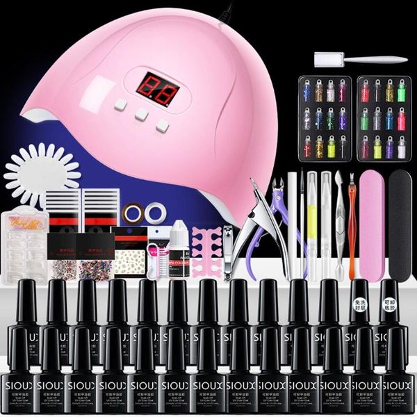 nail art kits 2021 set uv led lamp dryer with 18/12 pcs gel polish kit soak off manicure tools electric drill
nail art kits 2021 set uv led lamp dryer with 18/12 pcs gel polish kit soak off manicure tools electric drill