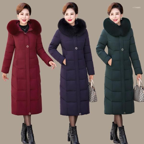 women's down & parkas -5xl warm winter jacket women 2021 cotton parka slim solid color big fur wadded coat plus size woman clothes1, Black
women's down & parkas -5xl warm winter jacket women 2021 cotton parka slim solid color big fur wadded coat plus size woman clothes1, Black