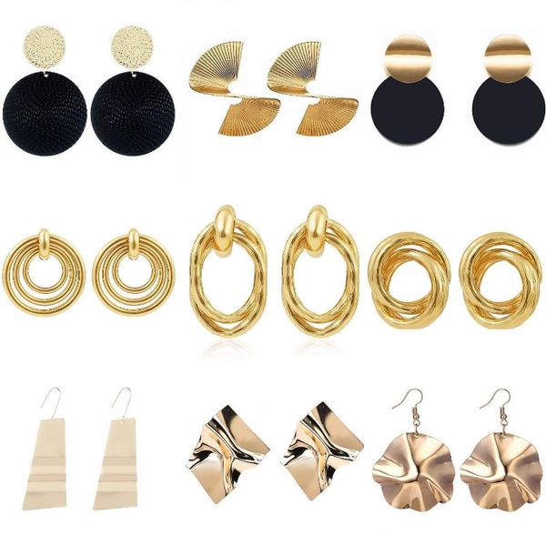 stud fashion earrings for women jewelry piercing brincos 2021 trand ear cuff woman summer rings statement bijoux, Golden;silver
stud fashion earrings for women jewelry piercing brincos 2021 trand ear cuff woman summer rings statement bijoux, Golden;silver