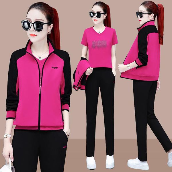 korean style 2021 women clothing 3 piece set plus size oversized autumn suit tracksuits lounge wear female and pants women's two, White
korean style 2021 women clothing 3 piece set plus size oversized autumn suit tracksuits lounge wear female and pants women's two, White