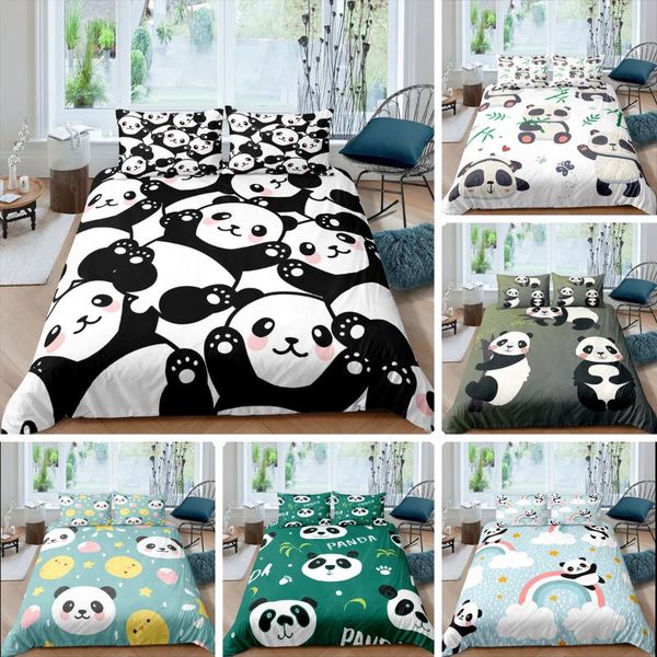 bedding sets cute panda 2/3pcs king twin size comforter set luxury 220x240 printed duvet cover home textiles bedclothes
bedding sets cute panda 2/3pcs king twin size comforter set luxury 220x240 printed duvet cover home textiles bedclothes