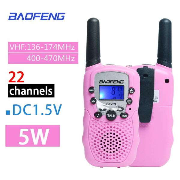 walkie talkie 2pcs wholesale children mini kids uhf bf-t3 baofeng frs two way radio comunicador t3 handy hf transceiver
walkie talkie 2pcs wholesale children mini kids uhf bf-t3 baofeng frs two way radio comunicador t3 handy hf transceiver