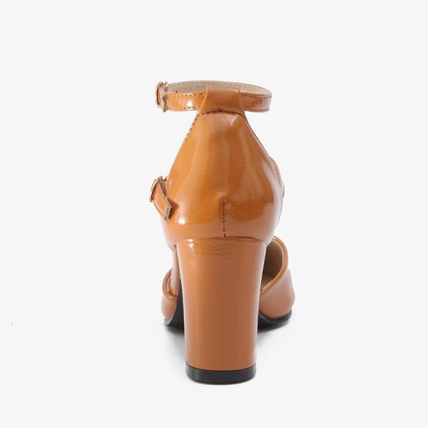 sandals brand fashion brown apricot women glossy high heels ladies formal shoes bk27 plus big small size 32 ccap, Black
sandals brand fashion brown apricot women glossy high heels ladies formal shoes bk27 plus big small size 32 ccap, Black