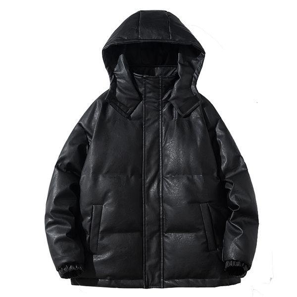 men's leather & faux pu winter jackets for men fashion black hooded outwear hip hop thicken warm parkas windbreaker overcoat dx9y
men's leather & faux pu winter jackets for men fashion black hooded outwear hip hop thicken warm parkas windbreaker overcoat dx9y