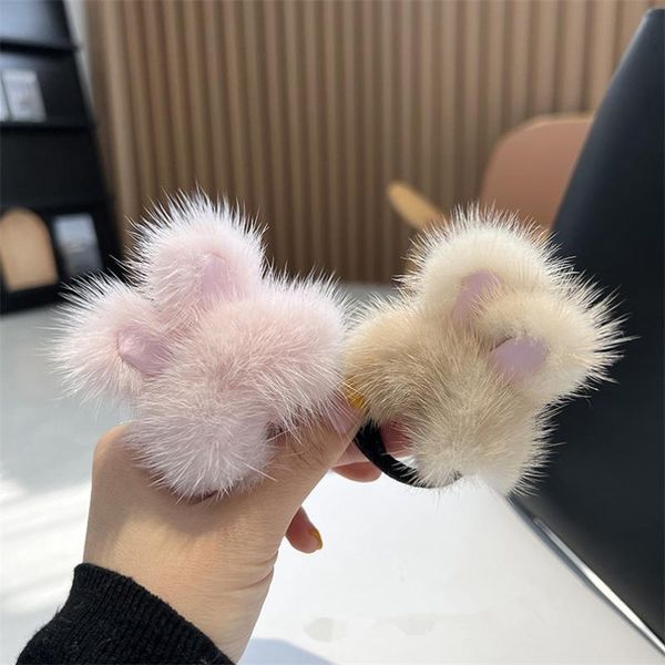 hair accessories 2 pieces real hairband cute pompom ties elastic ponytail holders for girls women gift, Slivery;white
hair accessories 2 pieces real hairband cute pompom ties elastic ponytail holders for girls women gift, Slivery;white