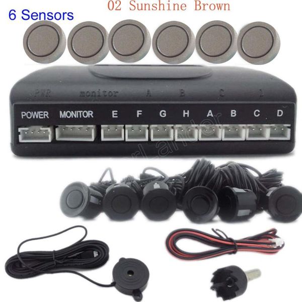 car rear view cameras& parking sensors 44 colors sensor kit 6 12v reverse assistance backup radar sound alert system 
car rear view cameras& parking sensors 44 colors sensor kit 6 12v reverse assistance backup radar sound alert system