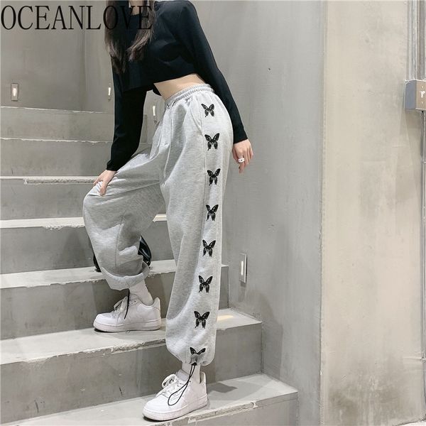 sweatpants spring autumn print high waist loose retro woman pants casual korean style trousers drawstring 19627 210415, Black;white
sweatpants spring autumn print high waist loose retro woman pants casual korean style trousers drawstring 19627 210415, Black;white