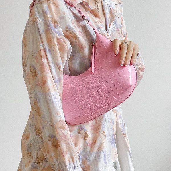 evening bags stone pattern half moon designer pu leather underarm baguette for women 2021 luxury shoulder handbags lady simple
evening bags stone pattern half moon designer pu leather underarm baguette for women 2021 luxury shoulder handbags lady simple