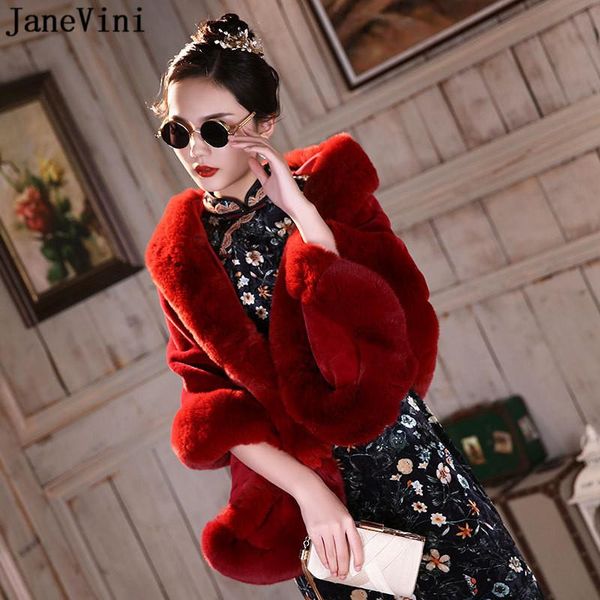 wraps & jackets janevini winter burgundy bridal shawl faux fur wedding coat women formal capes stole bolero mariage doudoune femme, White
wraps & jackets janevini winter burgundy bridal shawl faux fur wedding coat women formal capes stole bolero mariage doudoune femme, White