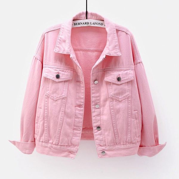 women's jackets 2021 spring summer color thin denim coats women short korean loose bf long-sleeved female casual solid fashion, Black;brown
women's jackets 2021 spring summer color thin denim coats women short korean loose bf long-sleeved female casual solid fashion, Black;brown
