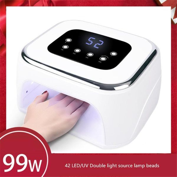 nail lamp infrared intelligent induction 42 led/uv double light source beads dry quickly and efficiently1
nail lamp infrared intelligent induction 42 led/uv double light source beads dry quickly and efficiently1
