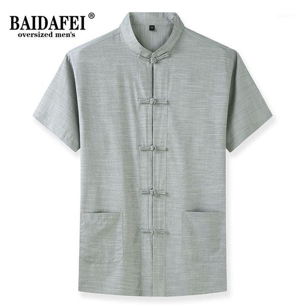 men's casual shirts plus size traditional chinese style year hanfu men tees solid cotton simple tai chi wushu vintage china shirt, White;black
men's casual shirts plus size traditional chinese style year hanfu men tees solid cotton simple tai chi wushu vintage china shirt, White;black