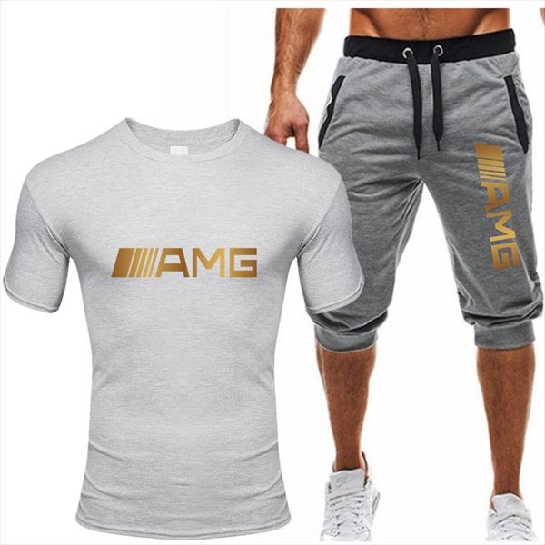 summer shorts set short sleeve mens tracksuit andcasual clothing gym clothes cropped pants and suit, Gray
summer shorts set short sleeve mens tracksuit andcasual clothing gym clothes cropped pants and suit, Gray
