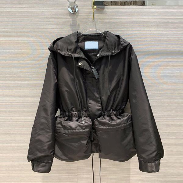 women's jackets 2021 early spring high-end brand women big pocket patchwork hooded zipper waist tie casual loose bomber jacket black co, Black;brown
women's jackets 2021 early spring high-end brand women big pocket patchwork hooded zipper waist tie casual loose bomber jacket black co, Black;brown