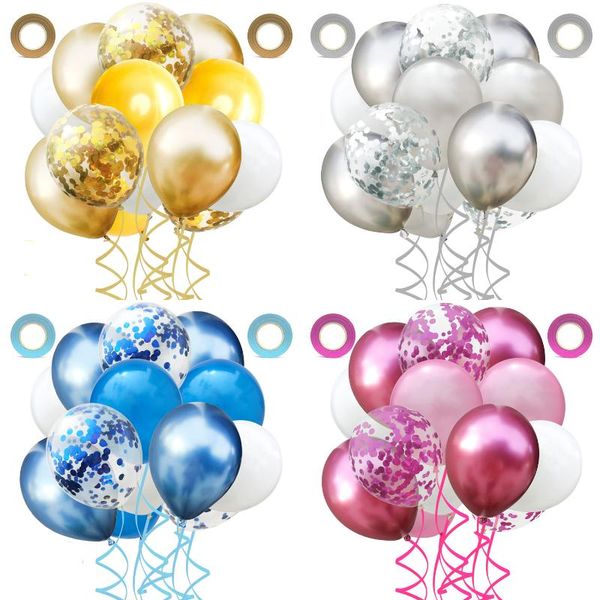 party decoration 22pcs/set 12inch round balloons diy latex confetti ballons set kids birthday valentine's day wedding festival garden d
party decoration 22pcs/set 12inch round balloons diy latex confetti ballons set kids birthday valentine's day wedding festival garden d