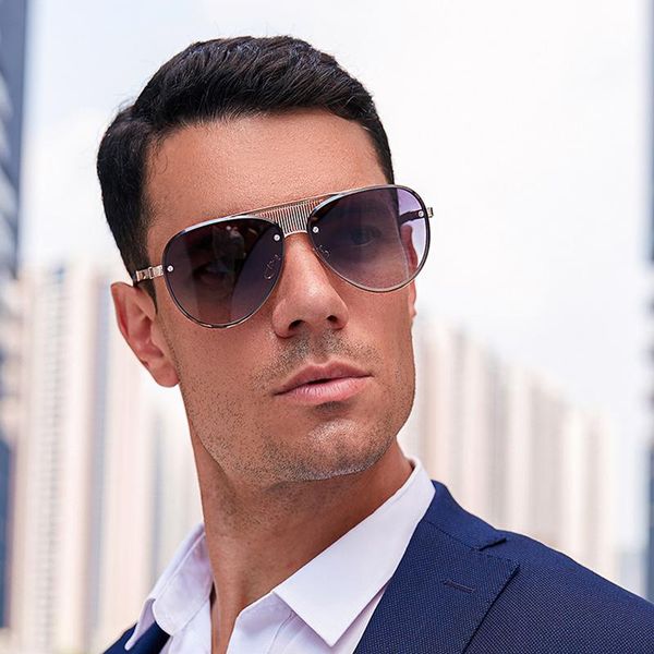 sunglasses vintage for men's trend frameless trimming european and american street shooting sunshade mirror, White;black
sunglasses vintage for men's trend frameless trimming european and american street shooting sunshade mirror, White;black
