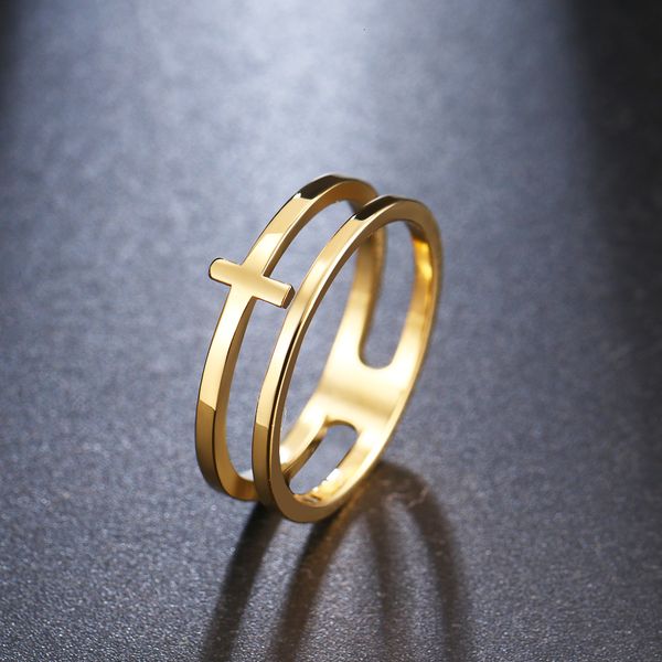 cacana vintage openwork cross fashion for women gold ring female bohemian wedding party gifts chain stainless steel jewelry, Silver
cacana vintage openwork cross fashion for women gold ring female bohemian wedding party gifts chain stainless steel jewelry, Silver