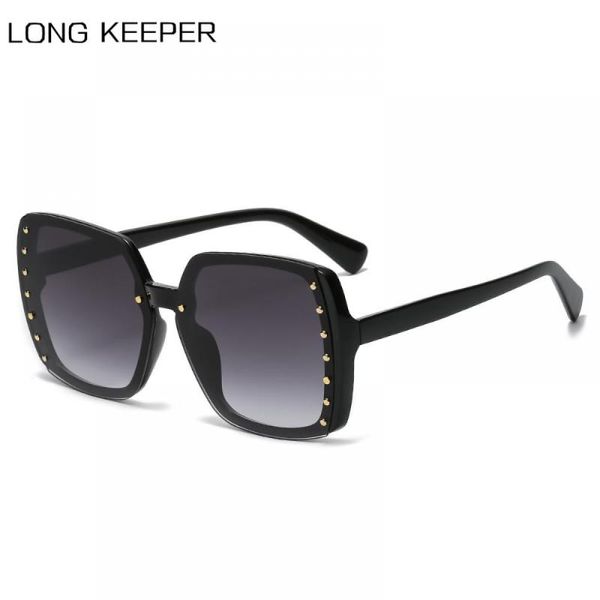 sunglasses 2021 oversized women black fashion square glasses big frame vintage retro rivet female oculos feminino, White;black
sunglasses 2021 oversized women black fashion square glasses big frame vintage retro rivet female oculos feminino, White;black