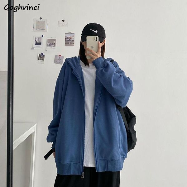 basic jackets women zipper hooded loose preppy-style solid leisure oversize jacket coat simple all-match bf chic womens outwear women's, Black;brown
basic jackets women zipper hooded loose preppy-style solid leisure oversize jacket coat simple all-match bf chic womens outwear women's, Black;brown