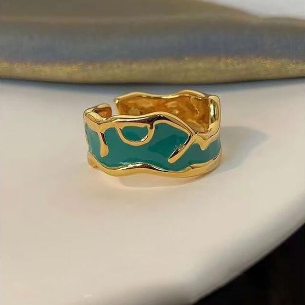 wedding rings 2021 fashion drop oil exquisite irregular for women green color trend bulk creative elegant jewelry banquet opening ring, Slivery;golden
wedding rings 2021 fashion drop oil exquisite irregular for women green color trend bulk creative elegant jewelry banquet opening ring, Slivery;golden