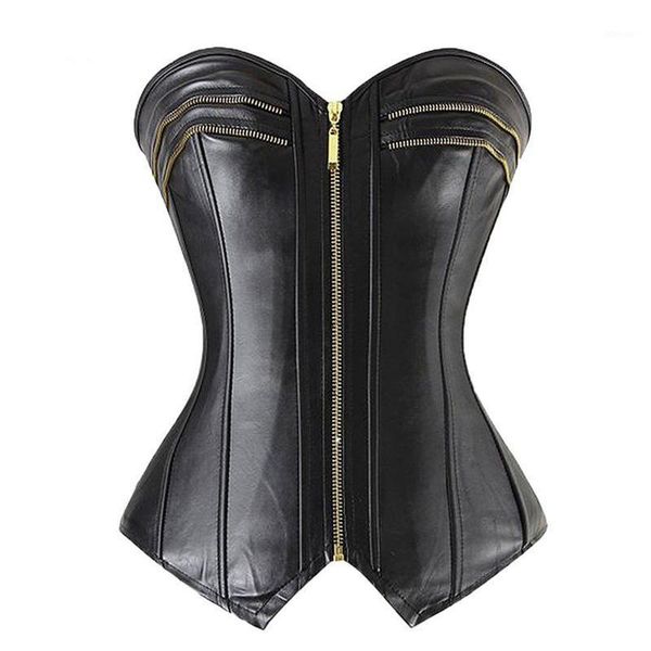 bustiers & corsets black zipper leather body shaper waist trainer women pu overbust corset steampunk gothic clothes lingerie, Black;white
bustiers & corsets black zipper leather body shaper waist trainer women pu overbust corset steampunk gothic clothes lingerie, Black;white