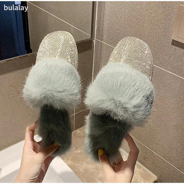 women winter fur plush shoes woman fasnion rhinestone furry slippers ladies suede flat soft women's casual elegant, Black
women winter fur plush shoes woman fasnion rhinestone furry slippers ladies suede flat soft women's casual elegant, Black