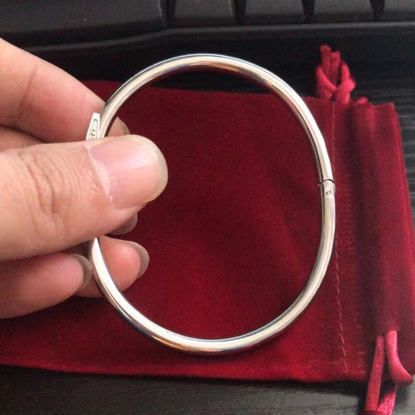 with box gold silver titanium steel bracelet inlay diamond screw cuff bracelets women men love jewelry gift 16 19 21 size, White
with box gold silver titanium steel bracelet inlay diamond screw cuff bracelets women men love jewelry gift 16 19 21 size, White