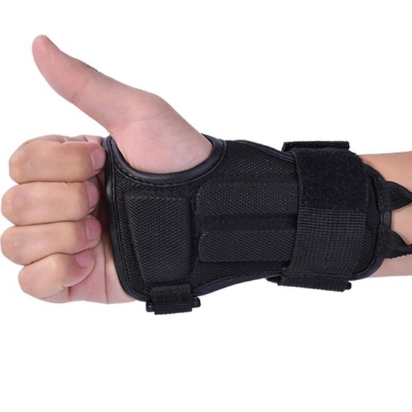 comfortable adjustable wrist support brace pads skiing hand protection splint fractures sport sprain wristbands, Black;red
comfortable adjustable wrist support brace pads skiing hand protection splint fractures sport sprain wristbands, Black;red