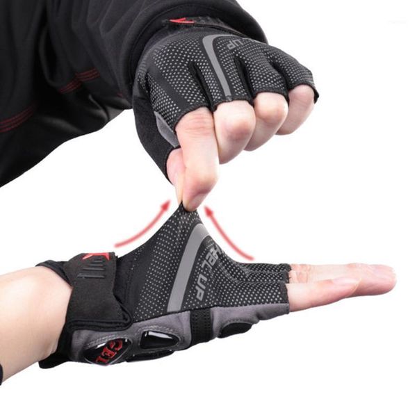 cycling gloves half finger mtb bicycle anti-slip anti-sweat breathable glove biking portable dustproof parts1, Black
cycling gloves half finger mtb bicycle anti-slip anti-sweat breathable glove biking portable dustproof parts1, Black