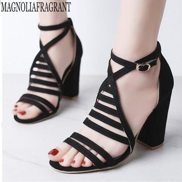 women sandals summer fashion hollow gladiator shoes woman slides peep toe buckle solid lady casual zapatos de mujer hy202, Black
women sandals summer fashion hollow gladiator shoes woman slides peep toe buckle solid lady casual zapatos de mujer hy202, Black