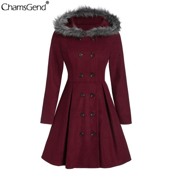 chamsgend winter warm long sleeve wool blend coats women elegant slim fit wool overcoat female casual hooded jackets mujers #4z 211130, Black
chamsgend winter warm long sleeve wool blend coats women elegant slim fit wool overcoat female casual hooded jackets mujers #4z 211130, Black
