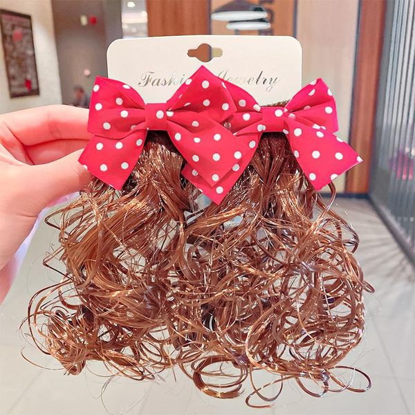 hair accessories girl wig duck mouth clip little princess headwear plaid bow clips horsetail curls trim korean, Slivery;white
hair accessories girl wig duck mouth clip little princess headwear plaid bow clips horsetail curls trim korean, Slivery;white