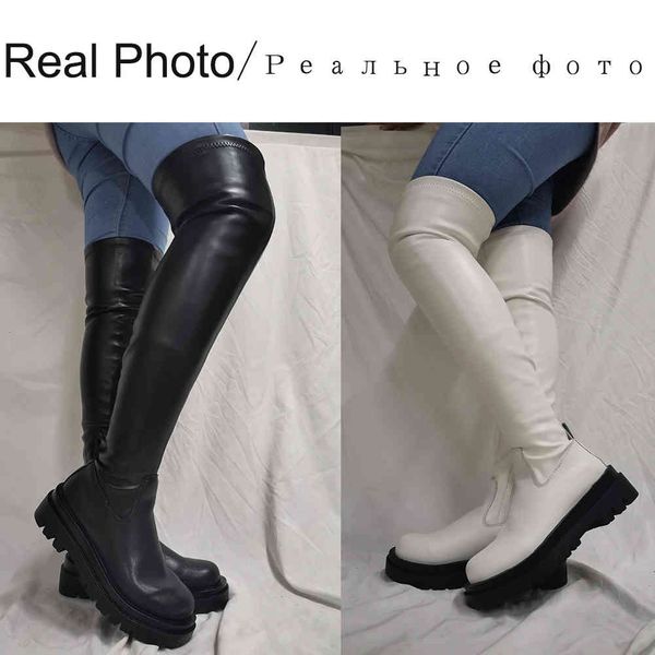 boots big size 43 female thigh high over the knee women platform shoes thick bottom round toe zipper ladies boots black qj9e 
boots big size 43 female thigh high over the knee women platform shoes thick bottom round toe zipper ladies boots black qj9e